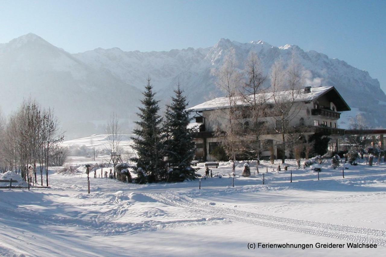 Ferienwohnungen Greiderer Walchsee Buitenkant foto