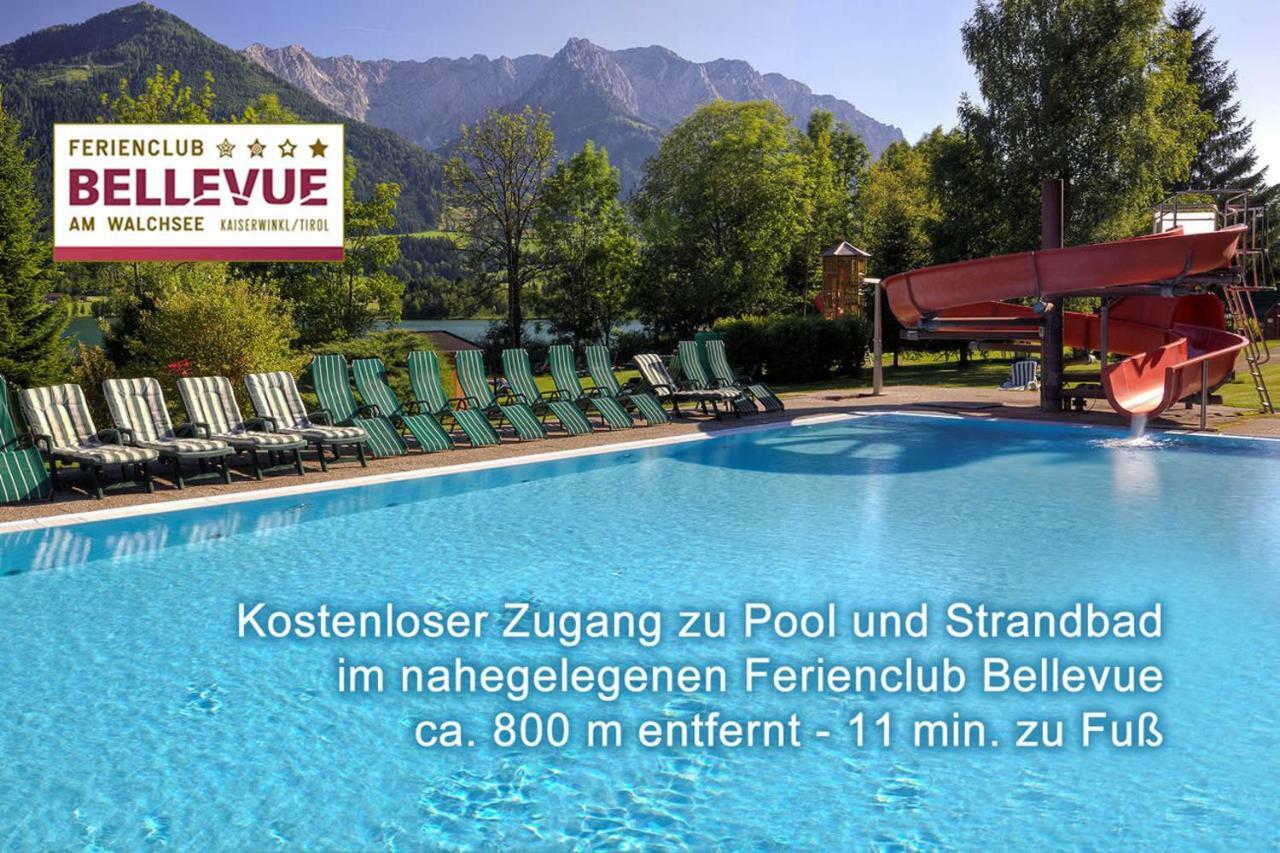 Ferienwohnungen Greiderer Walchsee Buitenkant foto