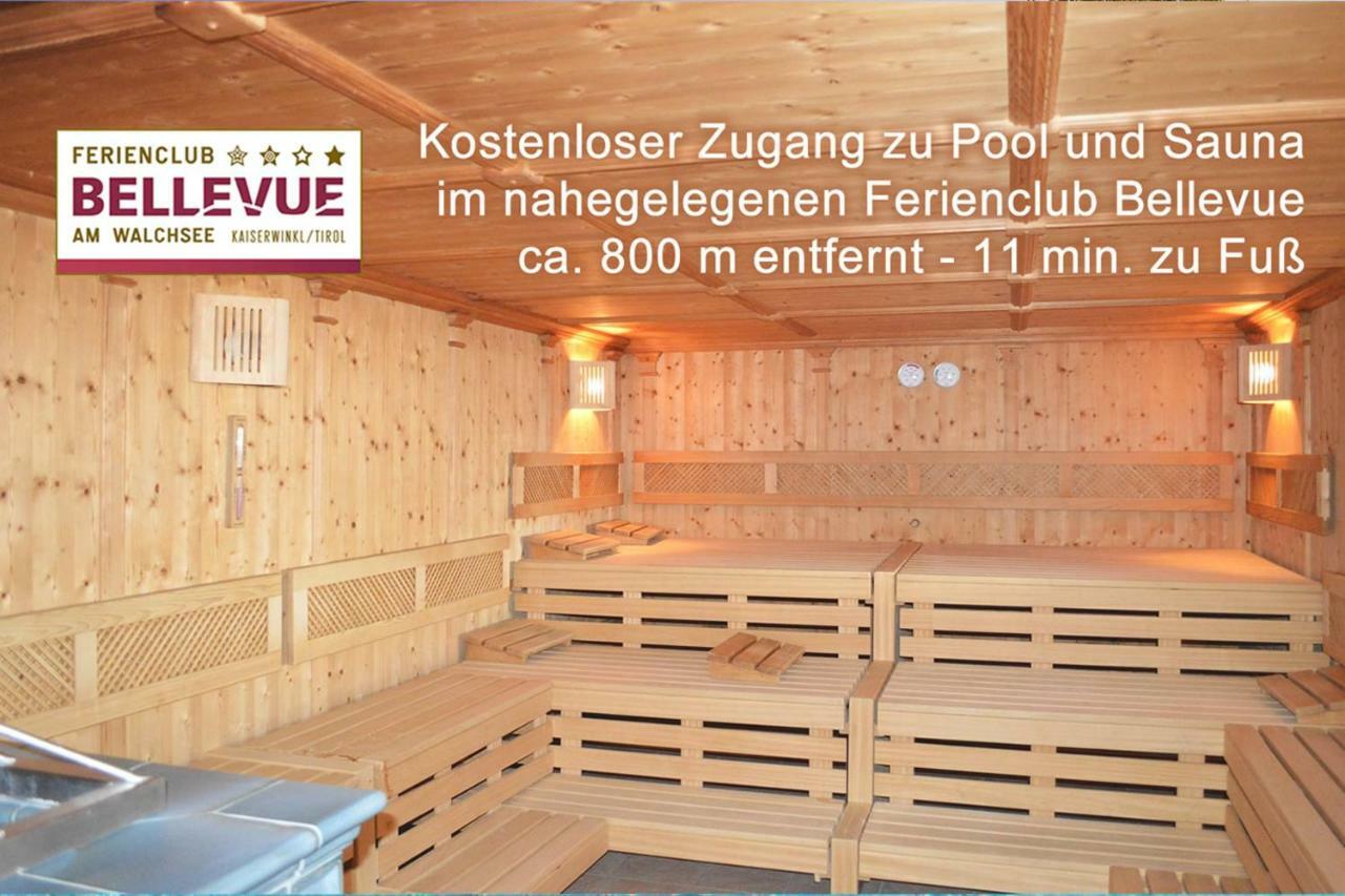 Ferienwohnungen Greiderer Walchsee Buitenkant foto